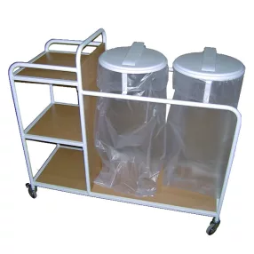   Ágyazókocsi tetővel + 2 szennyeszsákkal Termék:lábpedálos