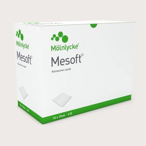 Mesoft mull lap nem steril 5 x 5 cm Méret:40gr, 4 rétegű