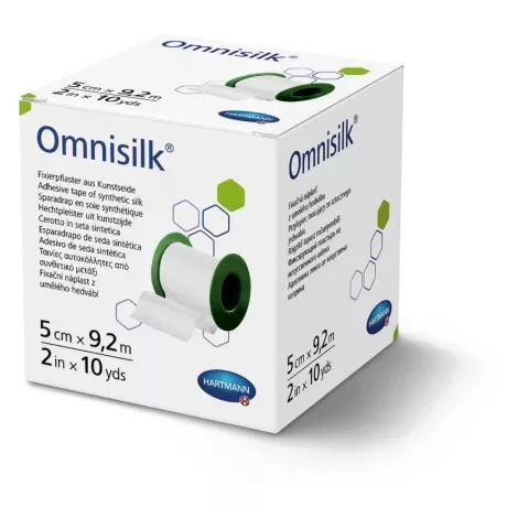 OMNISILK 5m vagy 9,2m X 5cm 1 db/csomag Méret:9,2mx5cm