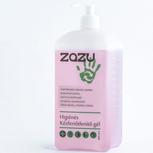 Zazu antibakteriális kézfertőtlenítő gél – 1000 ml