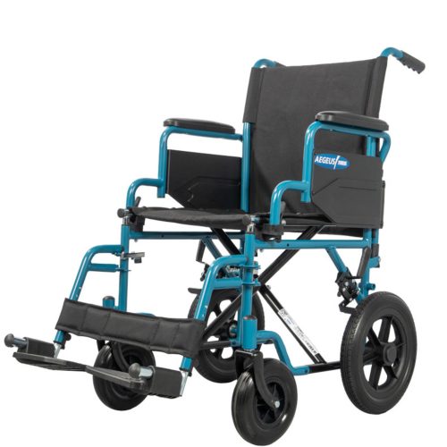AEGEUS 12' transzport kerekesszék 125kg-ig/46cm