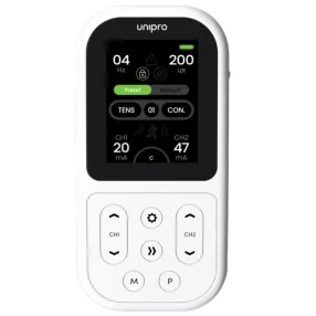   Unipro Pro TENS, EMS, mikroáram és interferencia kezelő fizikóterápiés készülék