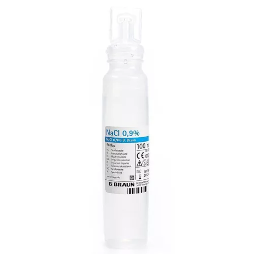 ECOLAV NACL 0,9% 100ML  steril öblítő folyadék