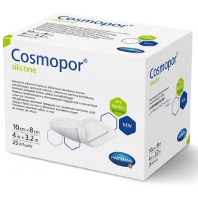 Cosmopor silicone szigetkötszer szilikonréteggel 10x8 cm