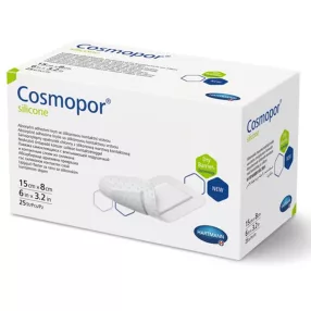 Cosmopor silicone szigetkötszer szilikonréteggel 15x8 cm