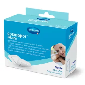   Cosmopor silicone sebtapasz szilikonréteggel 7,2x5cm 5db/doboz