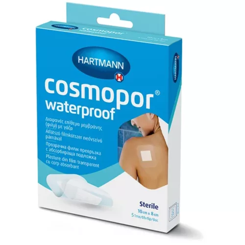 Cosmopor waterproof steril sebtapasz 10x8cm - 5db/doboz
