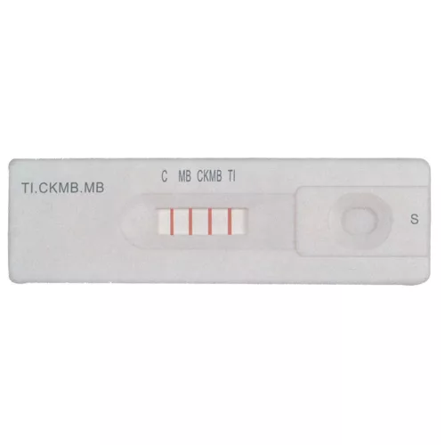 Cardiális 3 paraméteres gyorsteszt 20db - CK-MB, Troponin, Myoglobin