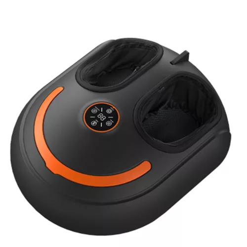 Légpárnás lábmasszírozó készülék, hőterápiával