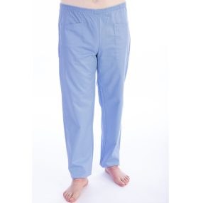   Nadrág orvosi, unisezex - pamut/polyester – világoskék Méret: