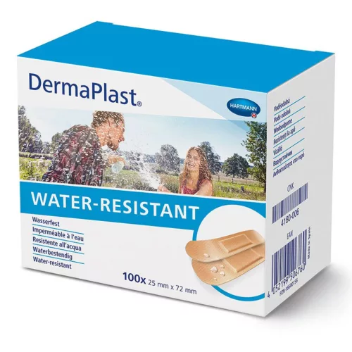 DermaPlast Water-resistant Vízálló steril sebtapasz 25x72mm
