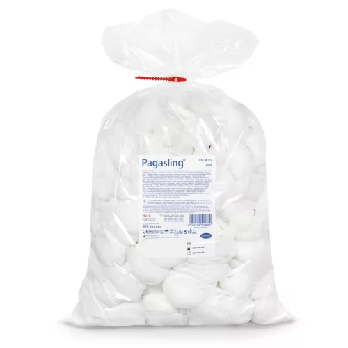 Pagasling gömbtörlő, nem steril, 6-os méret ököl nagyságú, 500db