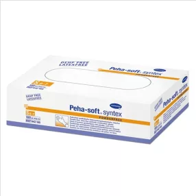   Peha-soft syntex latex, púdermentes vizsgáló kesztyű 100db
