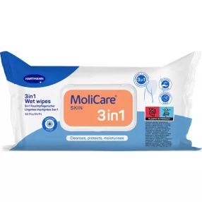 MoliCare Skin 3in1 nedves törlőkendő 50db