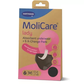   MoliCare Lady mosható női nedvszívó alsónemű és 5 betét M Méret:alsónemű