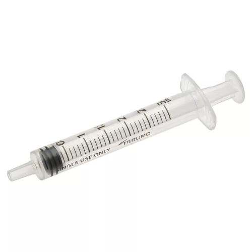 TERUMO fecskendő 3 ml - koncentrikus Luer-Slip – steril