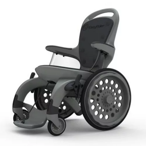 Kerekesszék EasyRoller műanyag MRI kompatibilis 150kg-ig