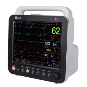   GIMA K12 multiparaméter betegőrző monitor Méret:5 elvezés EKG – TuchScreen