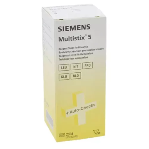 Siemens Multistix 5 vizelettesztcsík, 50 db/csomag