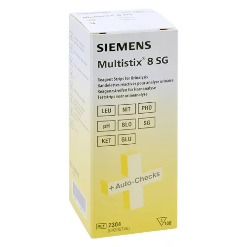 Siemens Multistix 8 SG vizelettesztcsík, 100 db/csomag
