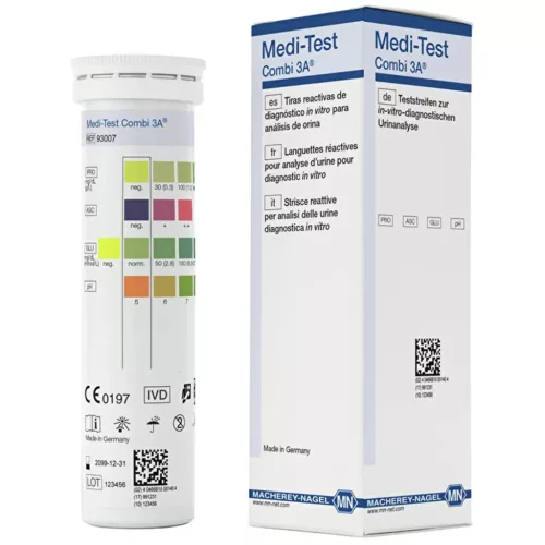 Medi-Test Combi 3A vizelettesztcsík, 50 db/csomag