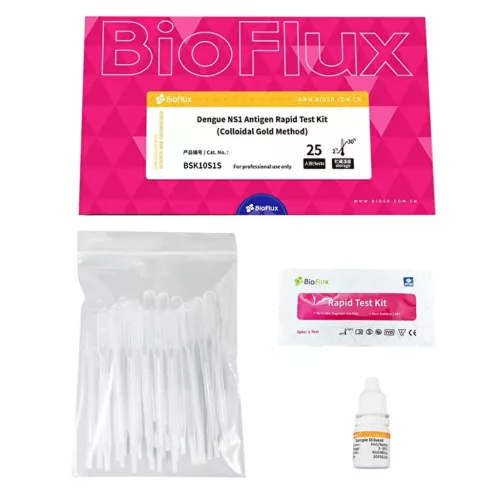 BIOFLUX Dengue NS1 antigén gyorsteszt, 25 db/csomag
