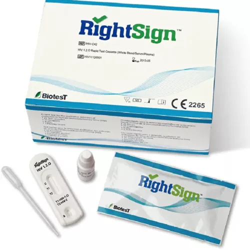 HIV-1/2 és O-csoport antitest gyorsteszt, 25 db/csomag