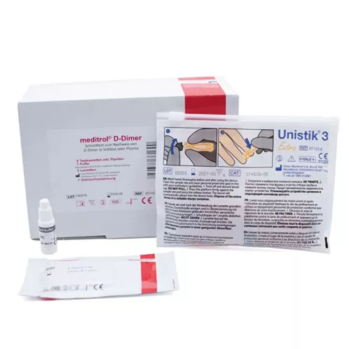 meditrol® D-Dimer kvalitatív gyorsteszt, 10 db/csomag