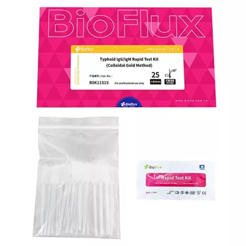 BIOFLUX Typhoid IgG/IgM tífusz gyorsteszt, 25 db/csomag