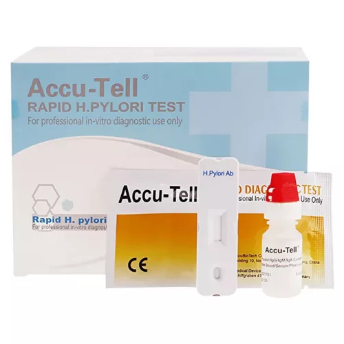 Accu-Tell® Rapid H. pylori antitest gyorsteszt, 25 db/csomag