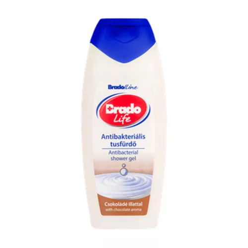 Bradolife antibakteriális tusfürdő 400ml csokoládé