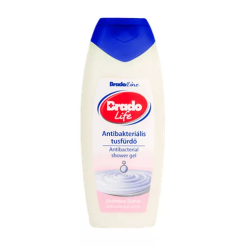 Bradolife antibakteriális tusfürdő 400ml orchidea