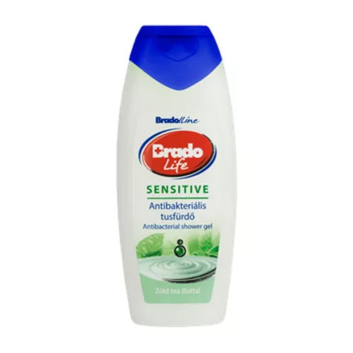 Bradolife antibakteriális tusfürdő 400ml sensitive