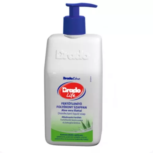 Bradolife fertőtlenítő folyékony szappan 350ml aloe vera
