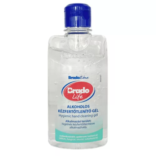 Bradolife kézfertőtlenítő gél 300ml flip-top kupakkal
