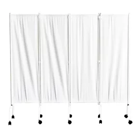 Screen60-G4 paraván festett, 4 elemes, 4x60 cm, GÖRGŐS