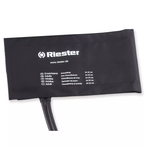 Mandzsetta RIESTER felnőtt, 2 csöves, tépőzáras 54.5x14.5cm / kerület 24-34