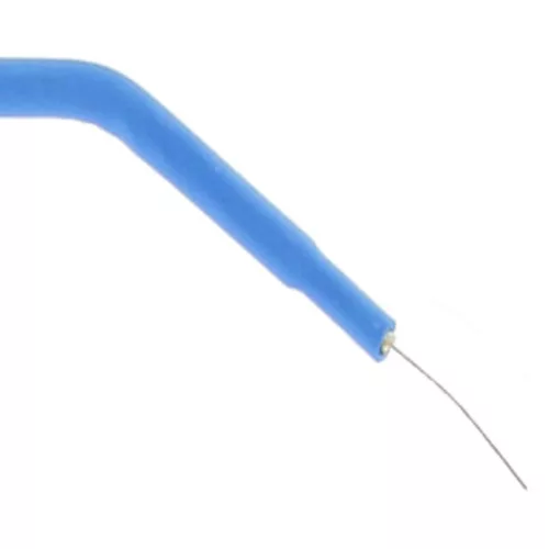 Koagulátor huzalelektróda (WIRE), 45°-ban döntött, 0,2 mm, autoklávozható, 5 cm