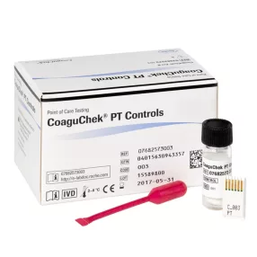 CoaguChek PT Controls kontrolloldat