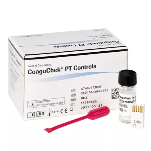 CoaguChek PT Controls kontrolloldat