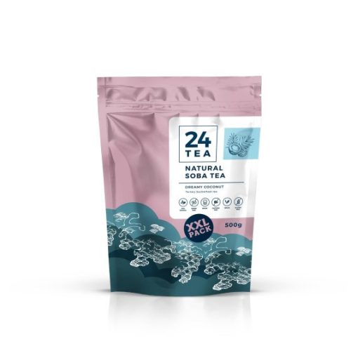 24 Tea Natural Soba tea - Kókuszos hajdina tea XXL 500g