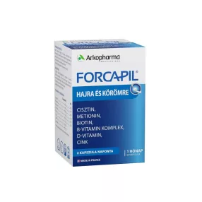 Forcapil haj- és körömerősítő kapszula 60 db