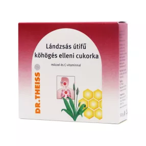 Dr. Theiss Lándzsás útifű köhögés elleni cukorka 50g