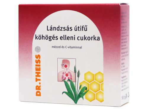 Dr. Theiss Lándzsás útifű köhögés elleni cukorka 50g