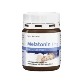   Sanct Bernhard Melatonin 1 mg rágótabletta (bodza-citrus íz) 120 db