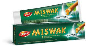 Dabur Miswak gyógynövényes fehérítő fogkrém (Whitening) 100 ml