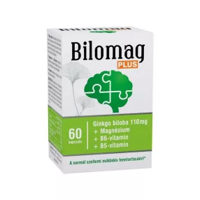Bilomag PLUS 110 mg Ginkgo biloba 60db kapszula