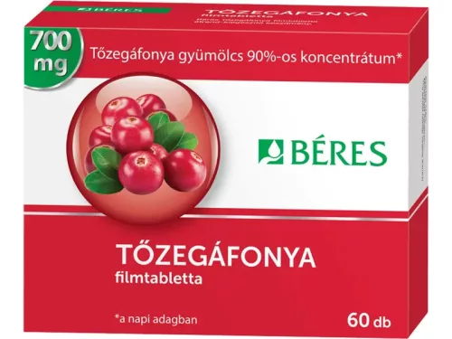 Béres tőzegáfonya filmtabletta 60 db