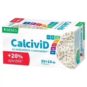 Béres Calcivid7 Tabletta 50+10 db ajándék