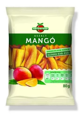 Naturfood aszalt mangó 80 g